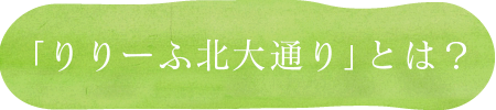 「りりーふ北大通り」とは？